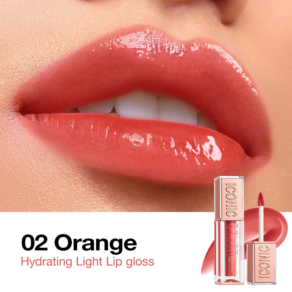 O TWO Lip Gloss Tint Moisturizing Long Lasting Glow Lightweight Qme 02 China Mainland