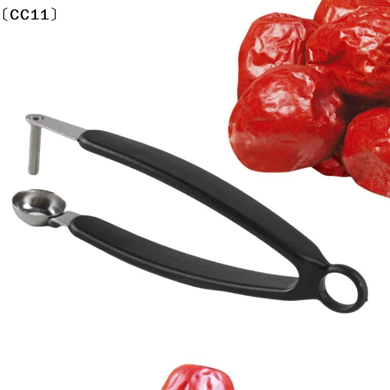 Portable Multifunction Cherry Pitter Remover Jujube Squeeze Fast Tool Qme