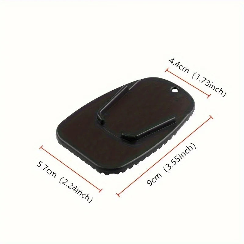 Creative and fashionable motorcycle accessories, side bracket, support plate pad, single foot bracket, universal bracket Qme