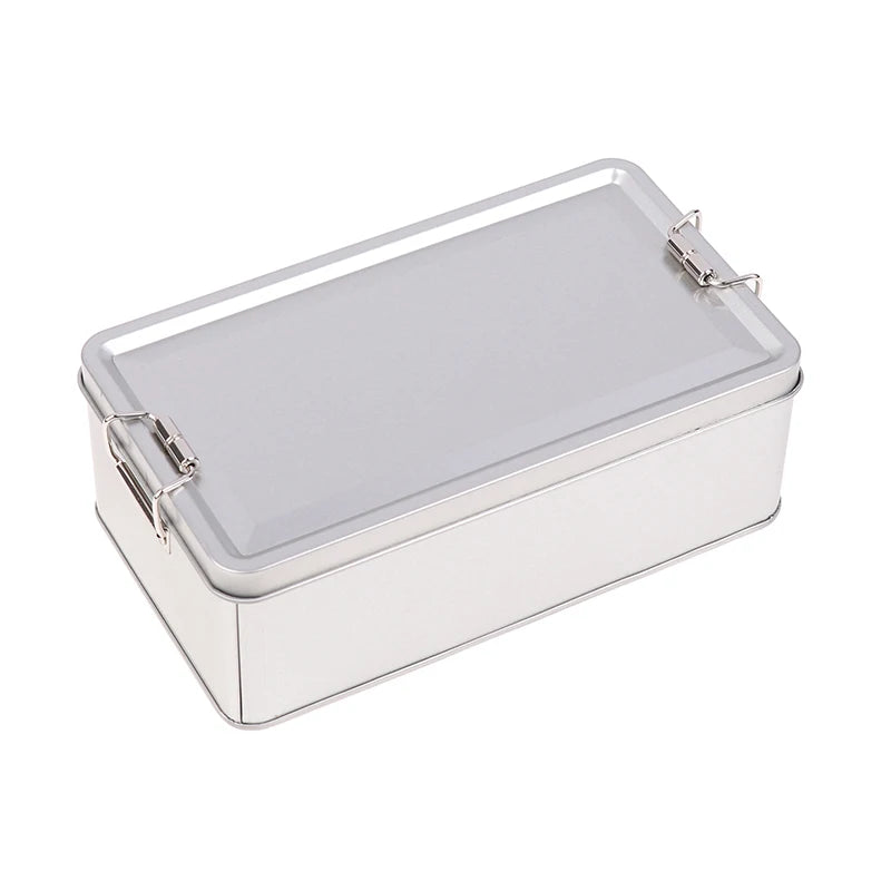 Kitchen Desktop Storage Tin Candy Coffee Tea Jewelry Chocolate Qme