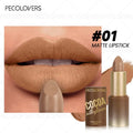 Multi-color Lipstick Brown Lip Gloss Selection Non-dry Full Charming Qme 01