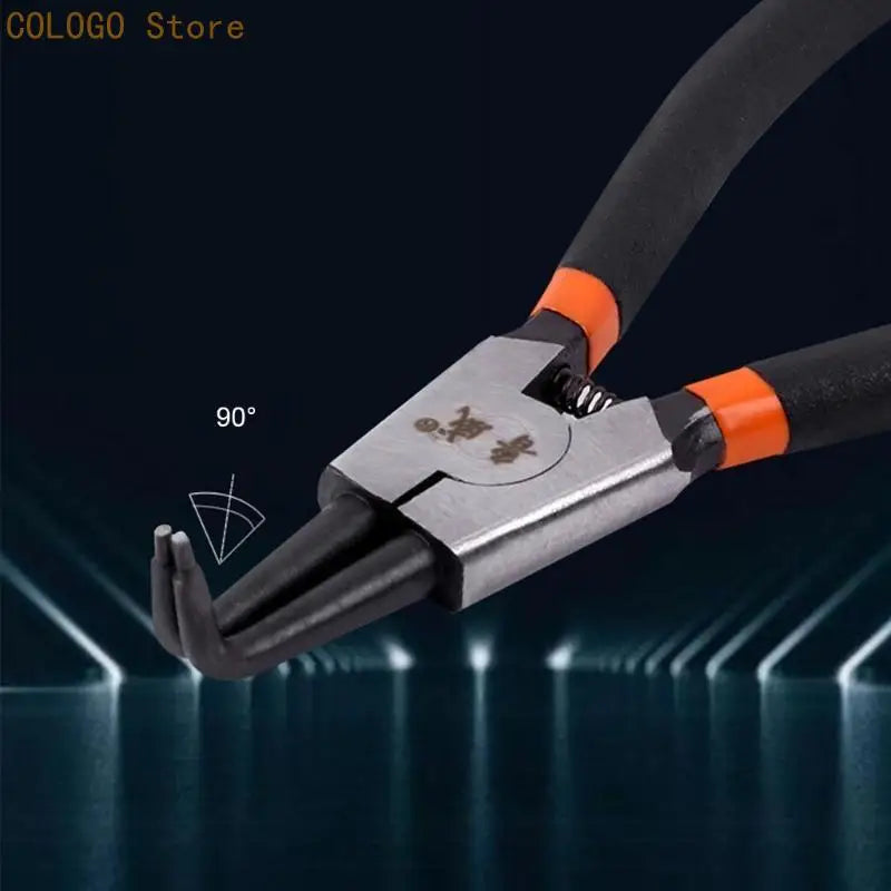 7 9 Professional Snap-ring Plier Straight Elbow Circlip Pliers Qme