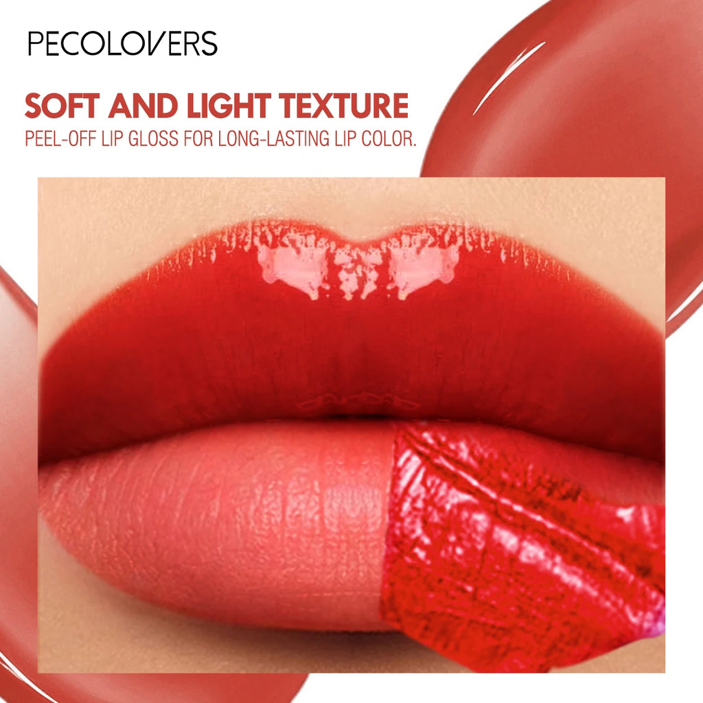Waterproof Long-lasting Peel Off Lip Gloss Tattoo Matte Natural Look Qme