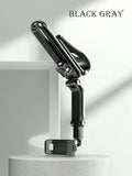 360 Degree Rotating Sun Visor Mobile Car Navigation Stand Universal Qme black