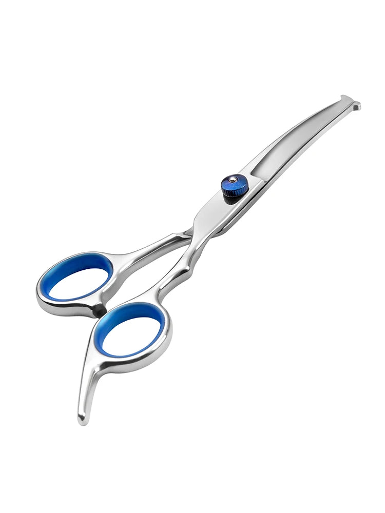 1PC 6-Inch Teddy Dog Hair Scissors Pet Scissors Clean Grooming Tools Safe Round Head Scissors Qme Lower bending