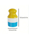 Refillable Sunscreen Roller Applicator Portable Travel Cosmetic Qme blue
