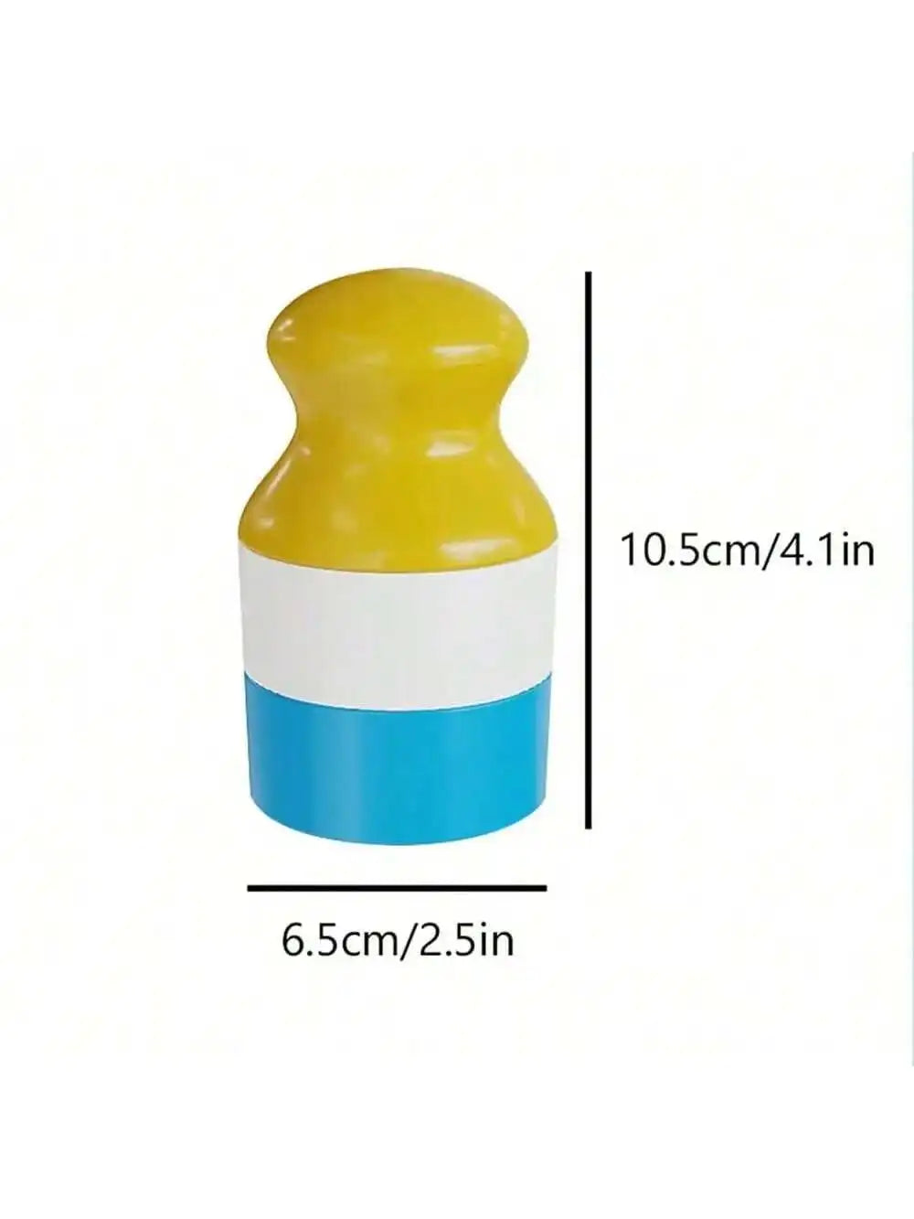 Refillable Sunscreen Roller Applicator Portable Travel Cosmetic Qme blue