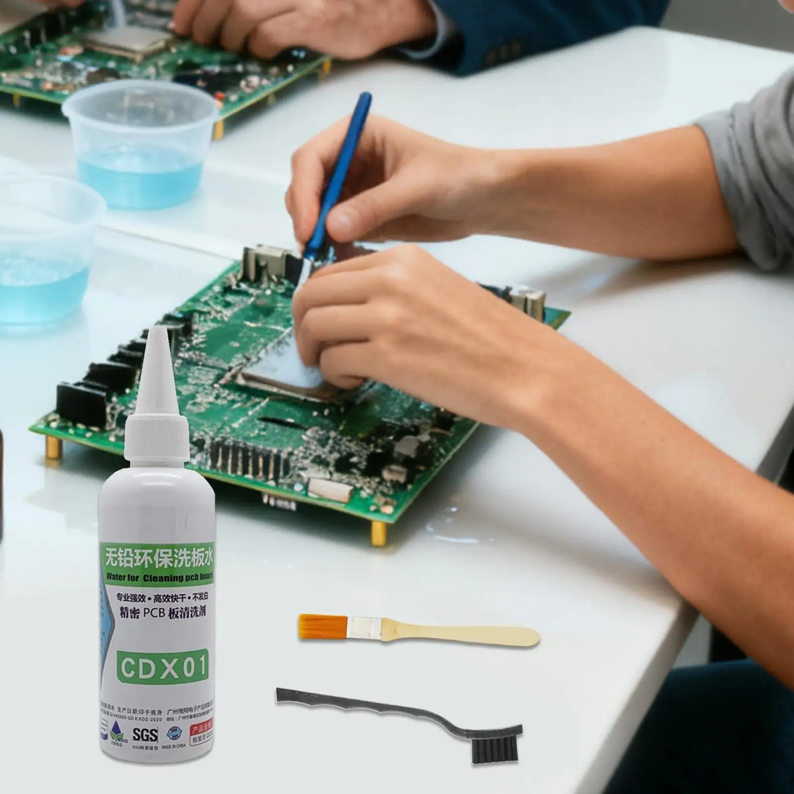 Motherboard Cleaner Liquid Precise Quick Dry Powerful Electronics Cleaning Agent Computer Dust Remover Cleaner Liquid for Qme