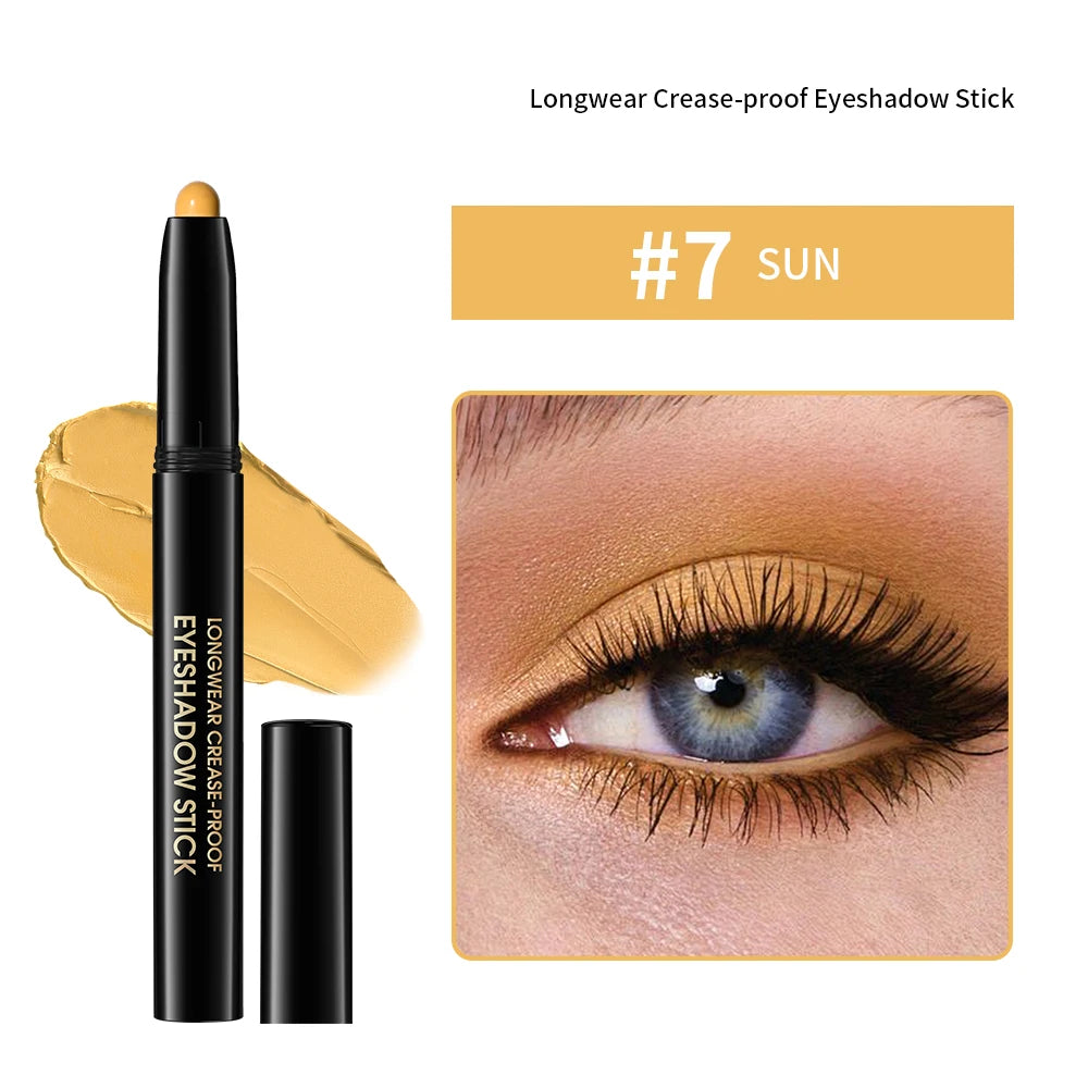 Cream Eyeshadow Stick Gradient Easy Apply Create Perfect Look One Qme 07 Sun 1.6g