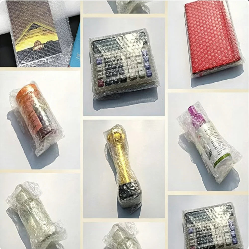 Thickened Shock-absorbing Packaging Bubble Film for Boxes and Fragile Items Moving Shipping Pressure-resistant Cushioning Pad Qme