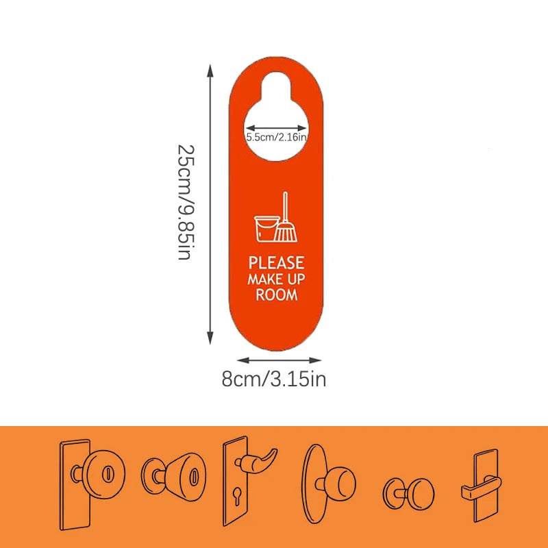 Double Sided Please Make Up Room Sign Board Prompt Do Not Disturb Qme Default Title