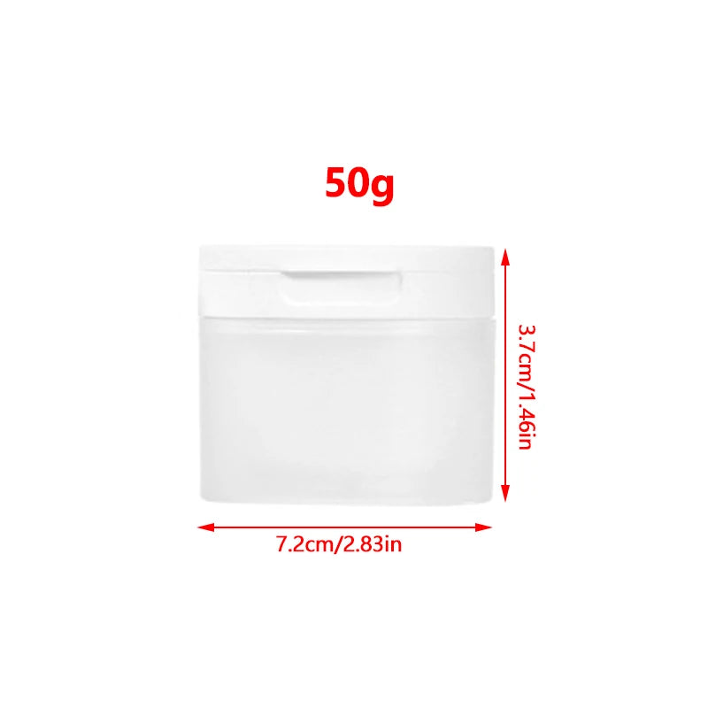 Spoon Tweezers Refillable Bottles Empty Pot Travel 100 120 Face Cream Qme