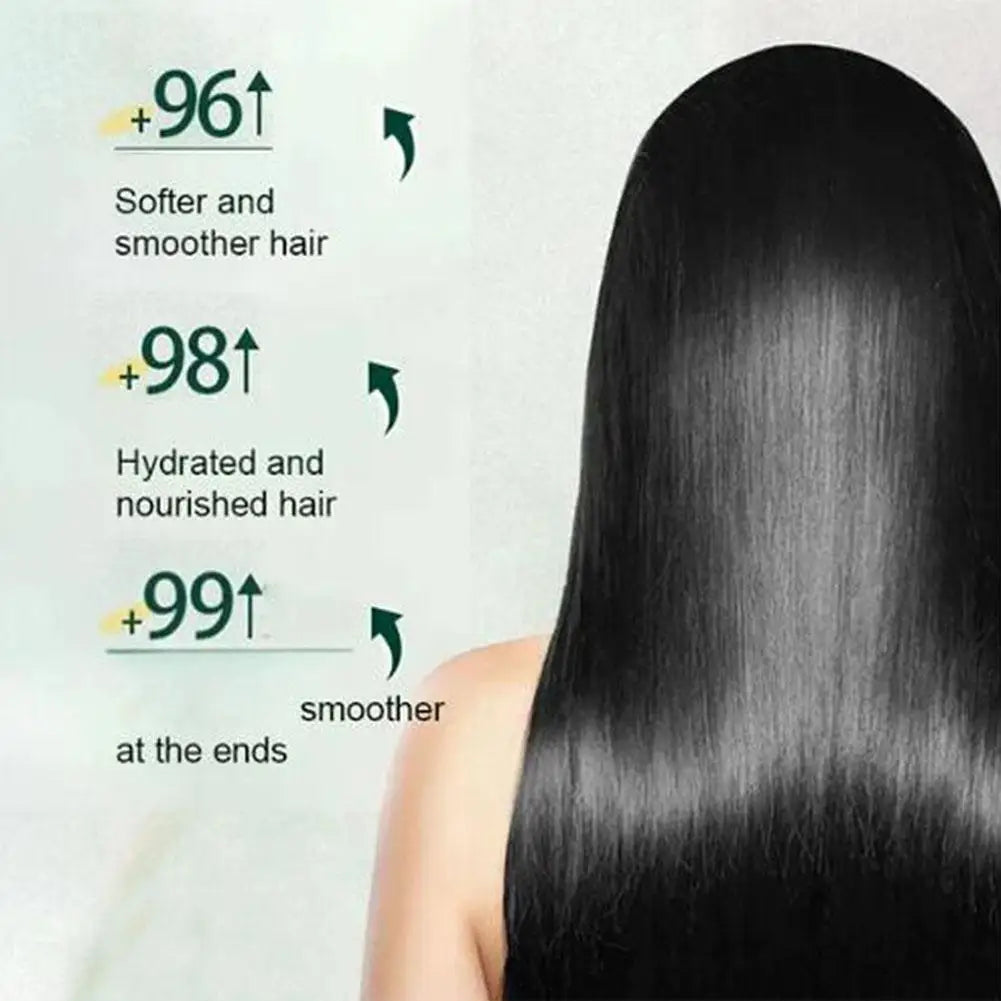 Keratin Hair Cream Quickly Smoothing Hair Reduce Frizz Split Ends Repairing Dry Damaged Scalp Moisturizing Hair Treatment Cream Qme
