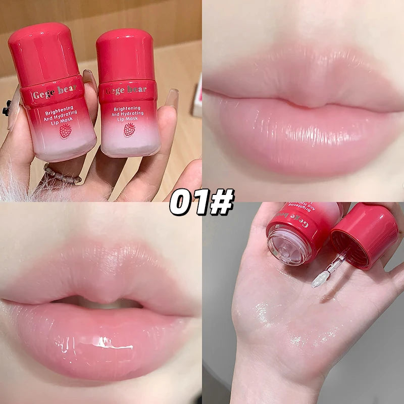Gege Bear Lip Balm Moisturizing Fading Lines Prevent Chapped Lipstick Qme GX1358-1