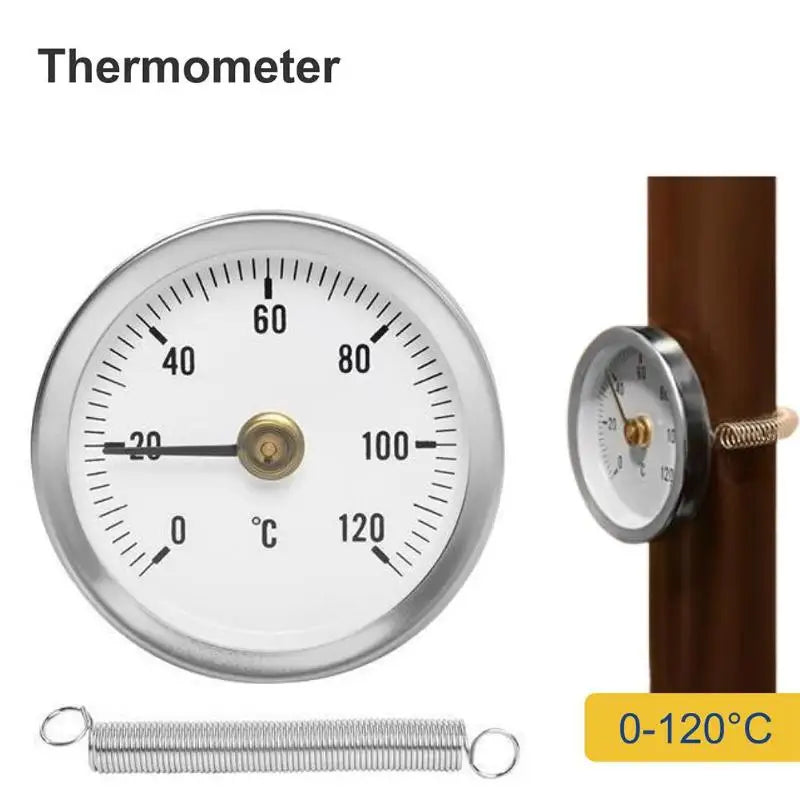 Heating Spring Metal Temperature Temp Gauge Industrial Tool0-120 Qme