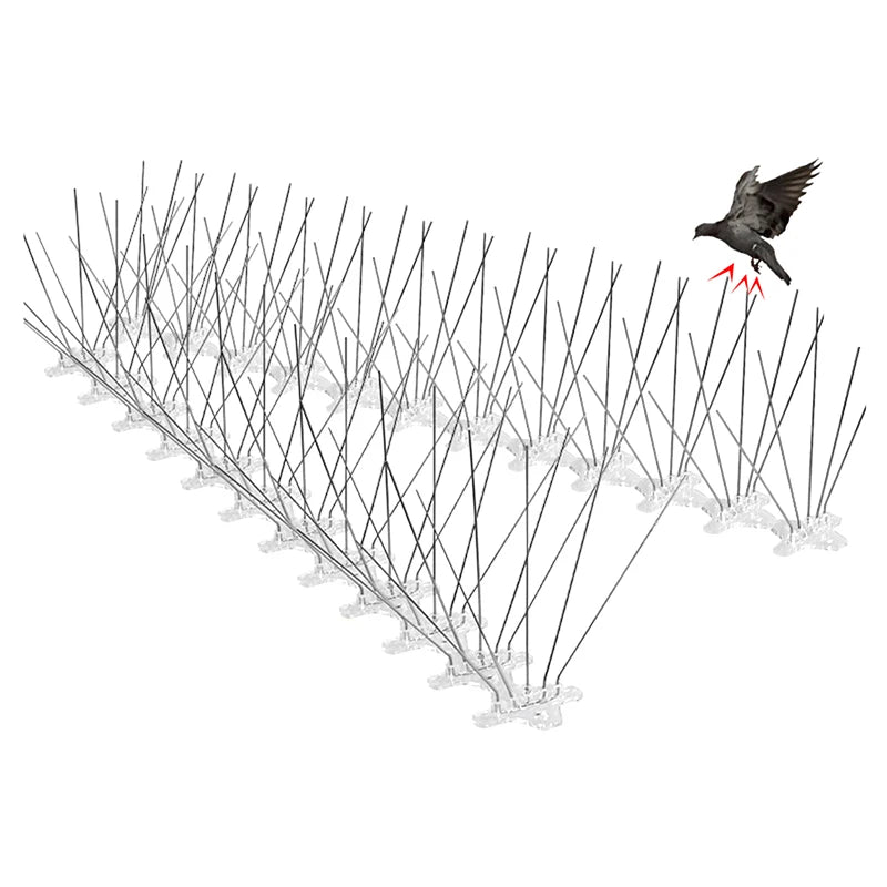 Balcony Anti-bird Repellent Thorn Nail Pest Control Stainless Steel Qme