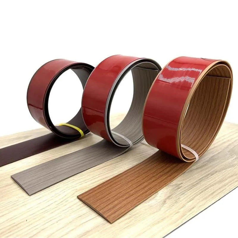 1M Self Adhesive Wood Like PVC Floor Transition Strip Anti Slip Qme