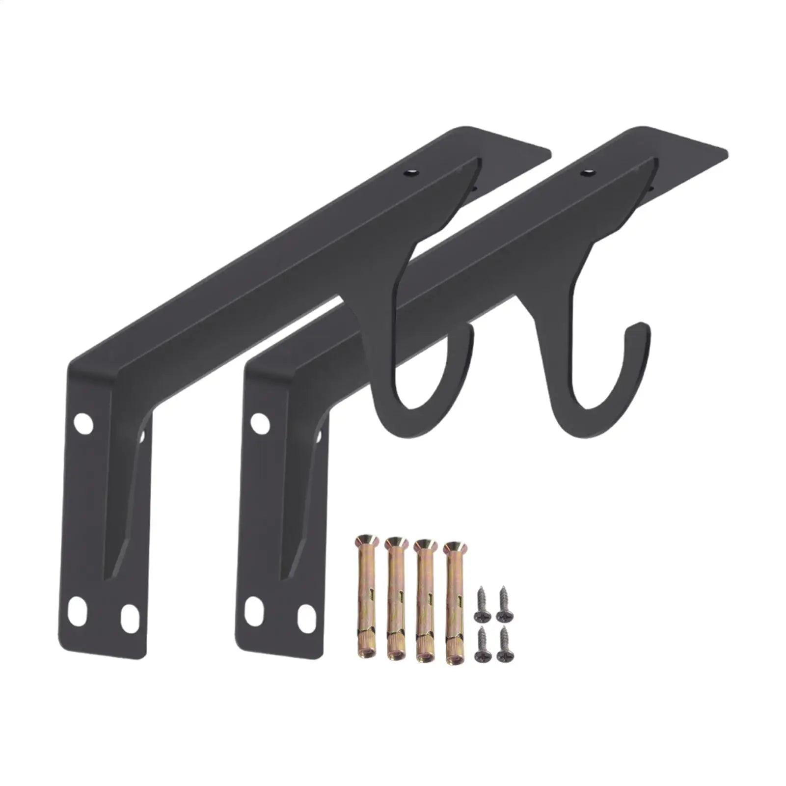 Closet Rod Bracket Bar Support Shelf Replacement Brackets Cabinet Qme