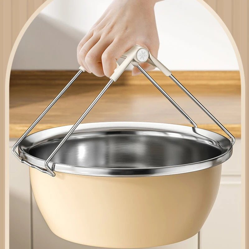 Thickened Anti-scalding Clip Hand Kitchen Pick Up Bowl End Vegetable Qme
