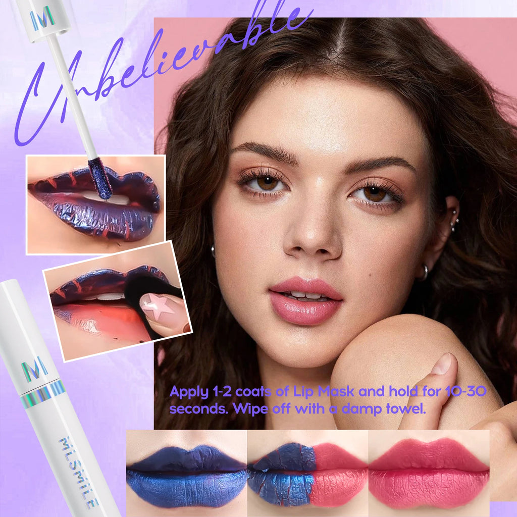 Cracking Lip Stain Wipe Off Pink Lip Tint Transfer Proof Lasting Non-stick Cup Peel Off Metallic Lip Mask Waterproof Cosmetics Qme