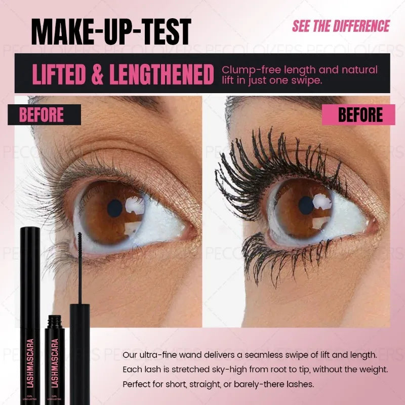 Natural Eyelash Serum Slender Volume Mascara Curl Clump-free Qme