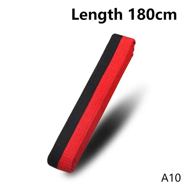 Taekwondo Colored Ranking Belts Cotton Martial Arts Judo Karate TKD Qme A10