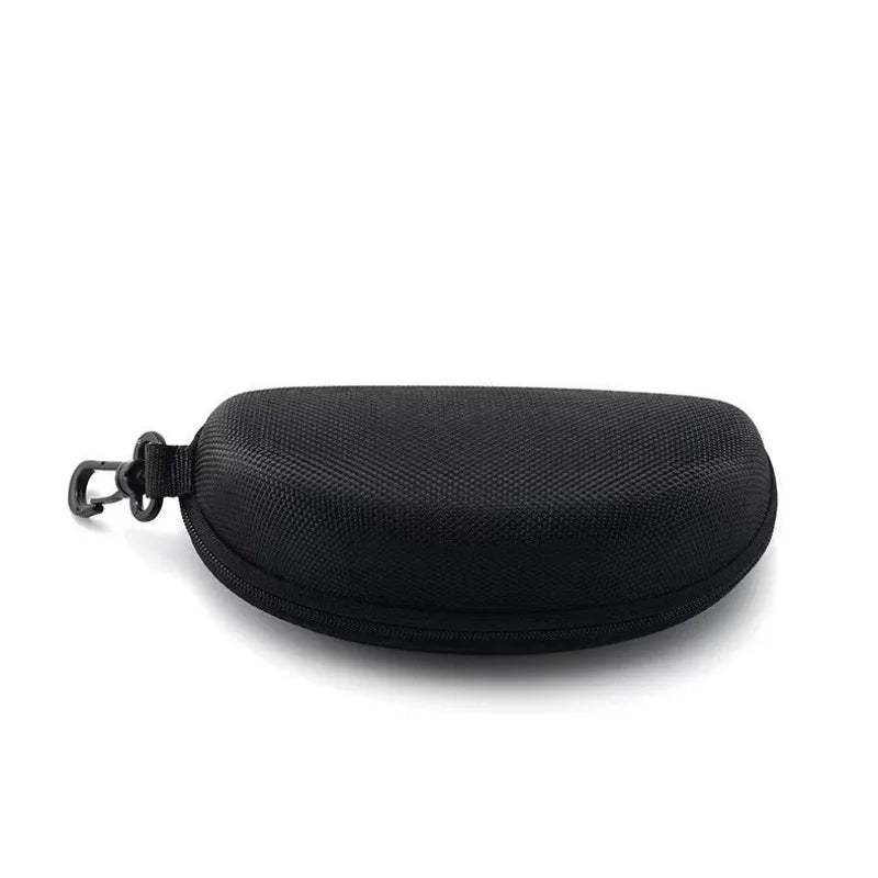 Travel-friendly Large Sunglasses Case EVA Shockproof Zippered Qme