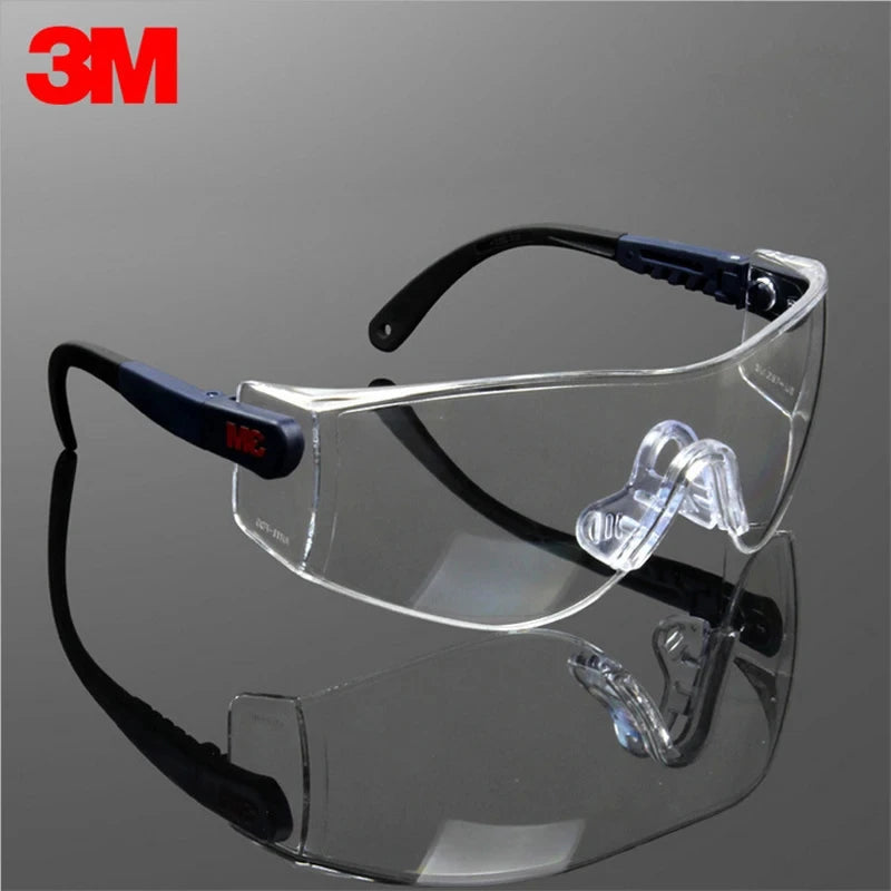 1PCS Safety Goggles Anti-Wind Dust Impact Resistant Protective Glasses for Grinding Cycling Men Women 20263M 10196 Qme