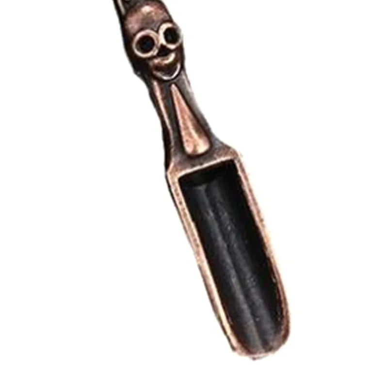 Metal Small Spoon Mini Shovel Powder Medecine Measurement Cigarette Qme