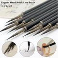 Chinese Calligraphy Brushes Hook Line Brush Fine Detail Paint Qme Default Title