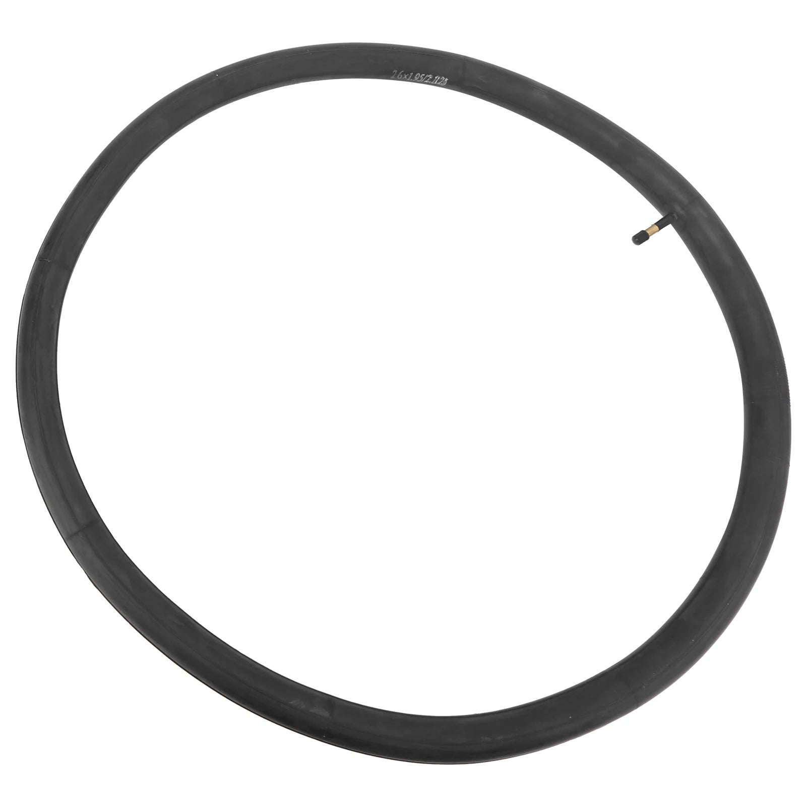 Butyl Rubber Inner Tubes 26x1.95/2.125 Bike Inner Tubes Schrader Valve 26inch Butyl Rubber Inner Tubes Replacement Qme black
