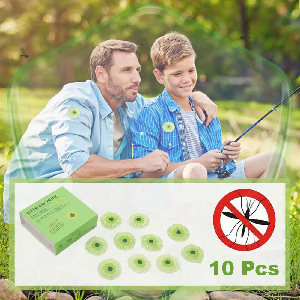 Plant Essential Oil Poppingpaster Mosquito Patches Stickers Adults Qme