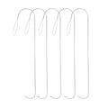 2/5Pcs 5.3 Inches Large Eye Curved Beading Needles Bead Spinner Needle for Glass Seed Beads Bracelet Necklace Jewelry Making DIY Qme 5pcs