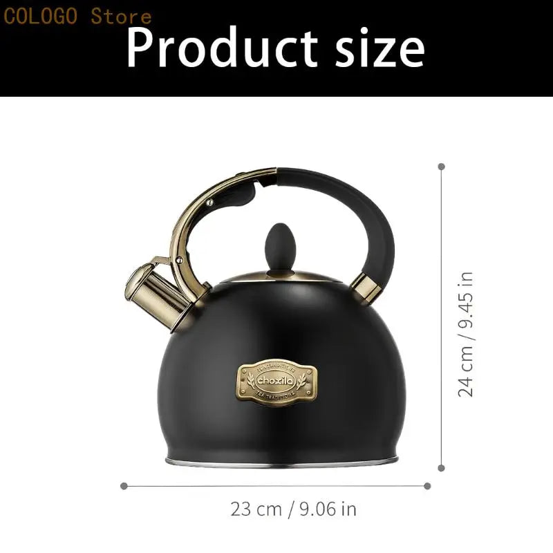 Rustproof Stainless Steel Tea Kettle Quick Heat Technology Large Qme