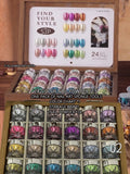 24-color Aurora Chrome Pink Nail Art High-end Magic Mirror Storage Qme 02