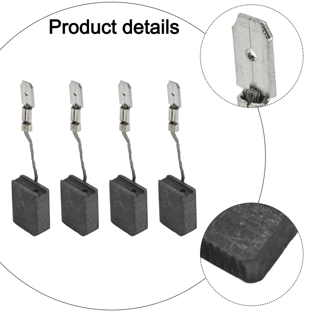 4pcs/set Carbon Brush For Metabo 316055220 Replacement Parts For WEP 15-150 Angle Grinder Power Tool Accessories Qme
