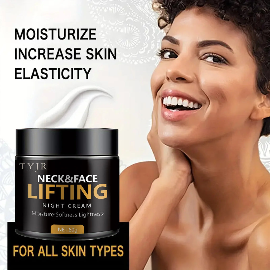 Neck Lines Protein Cream Collagen Eliminate Neck Fine Lines Anti-ageing Lift Rejuvenation Nourish Eliminate Double Chin SkinCare Qme