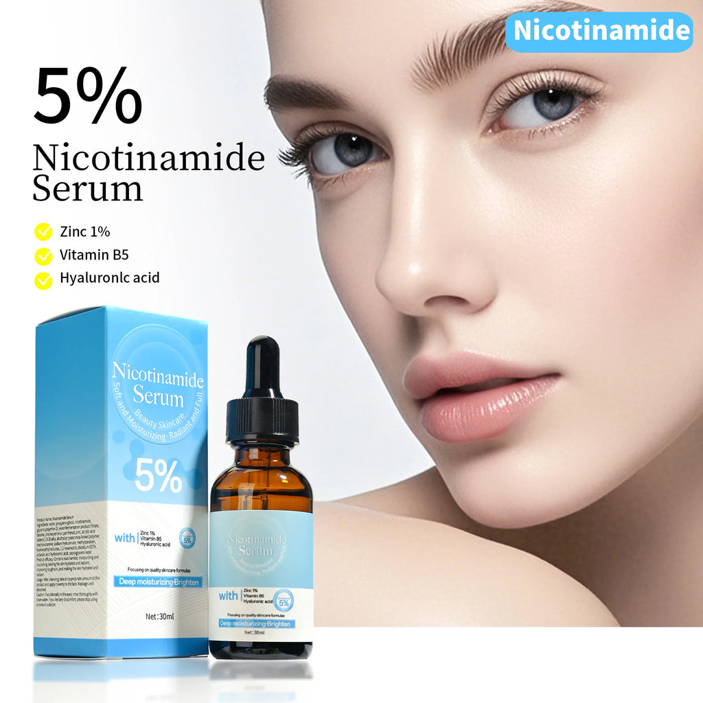 Nicotinamide Essence Vitamin B5 Nourishing Moisturizing Brightens Qme