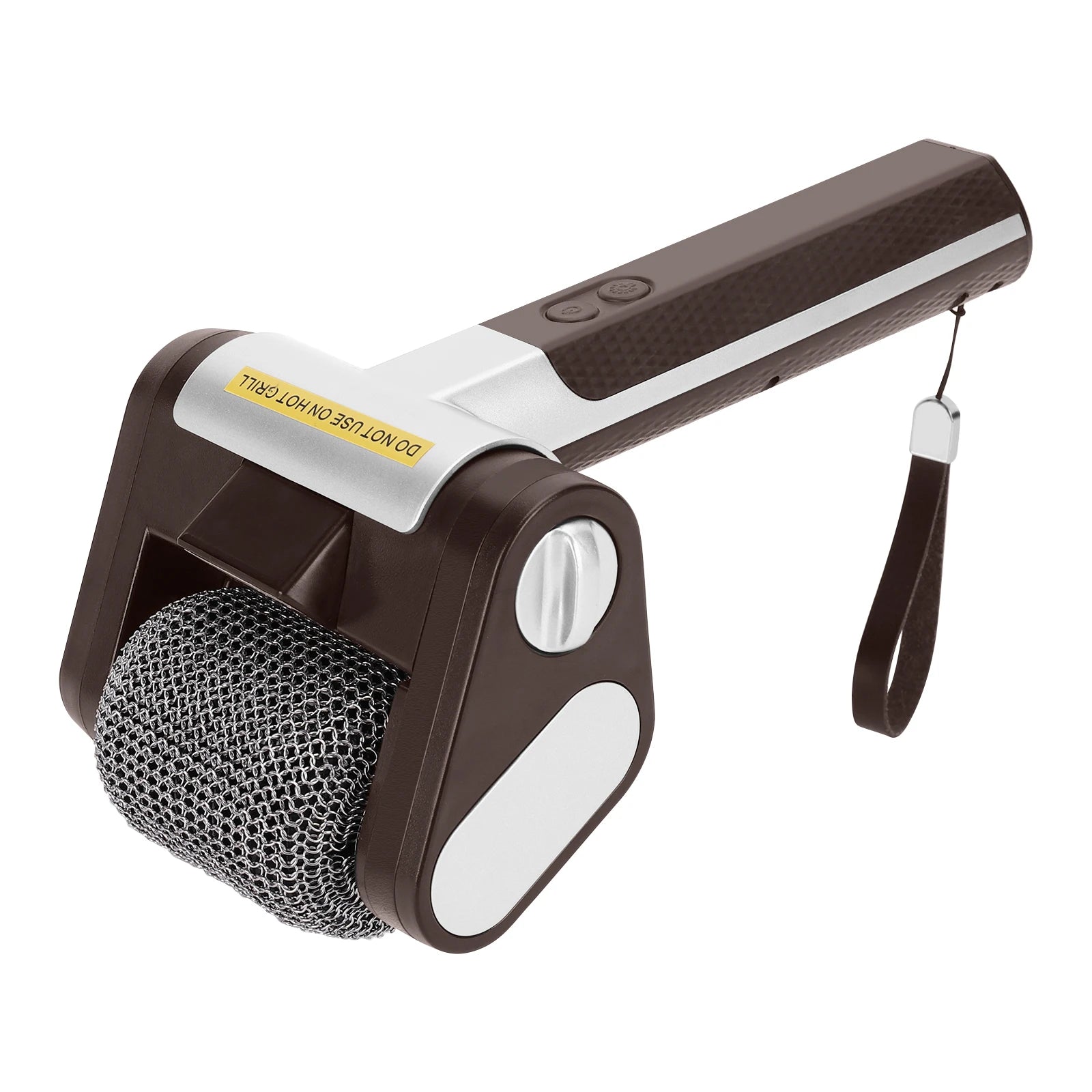 Bristle-Free Rotating Grill Brush Rechargeable Stainless Steel Grill Brush 350 RPM Rotating Dishwasher Brush Outdoor BBQ Tools Qme Style G