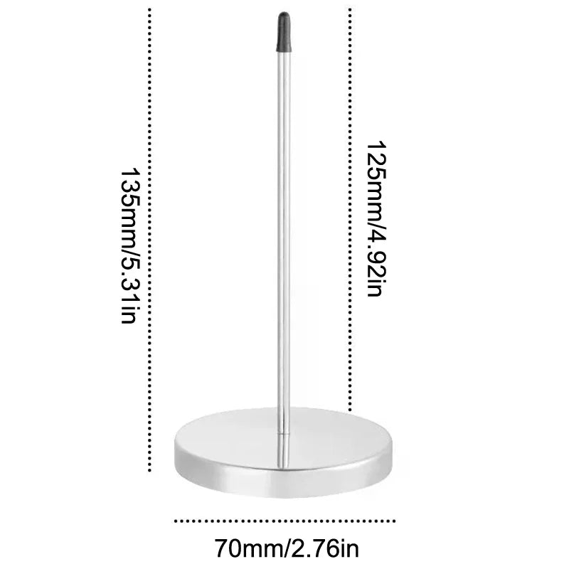 Aluminum Slide Check Rack Receipt Holder Desk Receipt Holder Restaurant Ticket Holder Silver Ticket Rail Bill Orders Display Qme