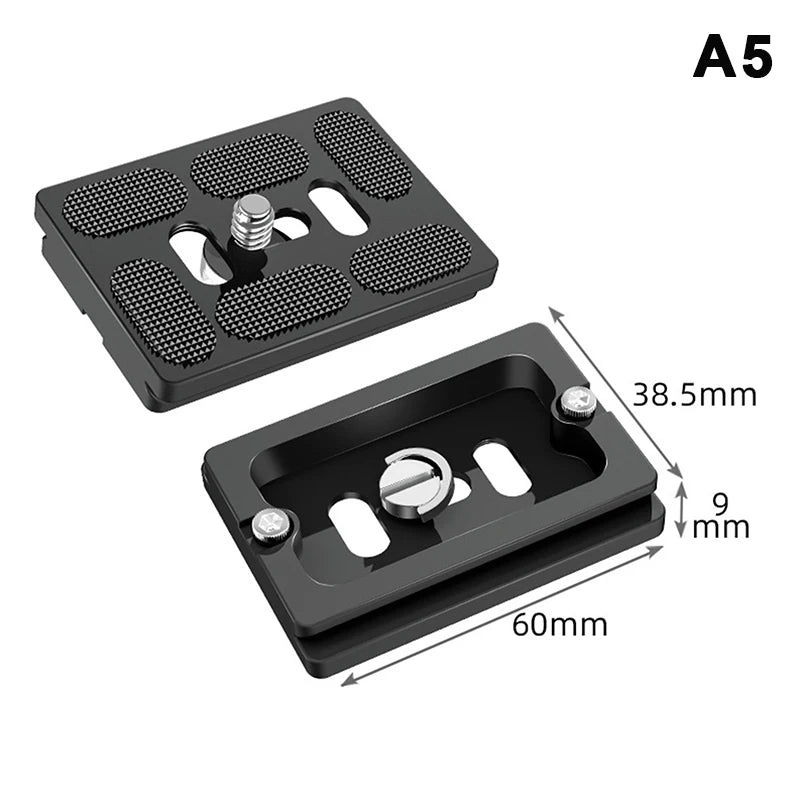 1 4 Screw Tripod Quick Release Adapter Aluminum Alloy Designed Qme A5