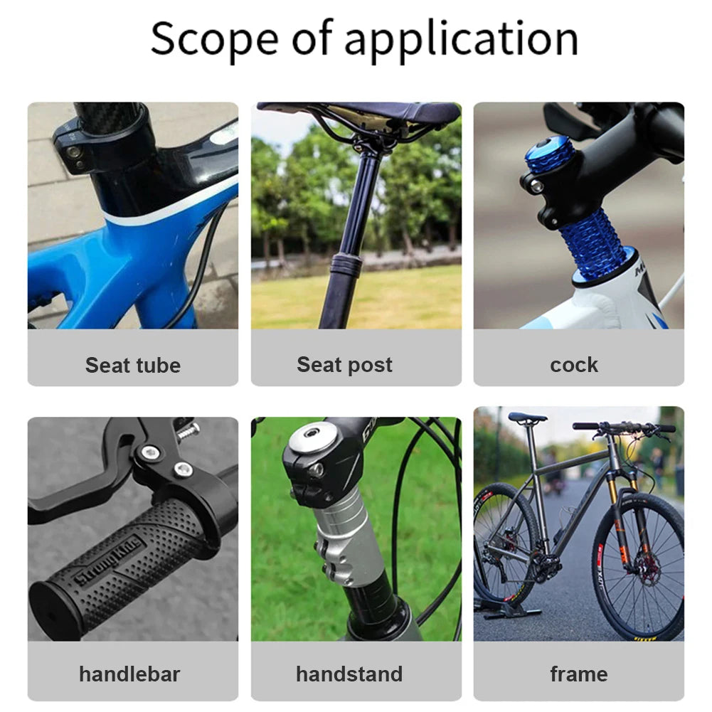 100g/10g Carbon Fiber Anti Slip Paste Lubricant Multifunctional Bicycle Carbon Grease Bicycle Assembly Grease Anti Slip Paste Qme