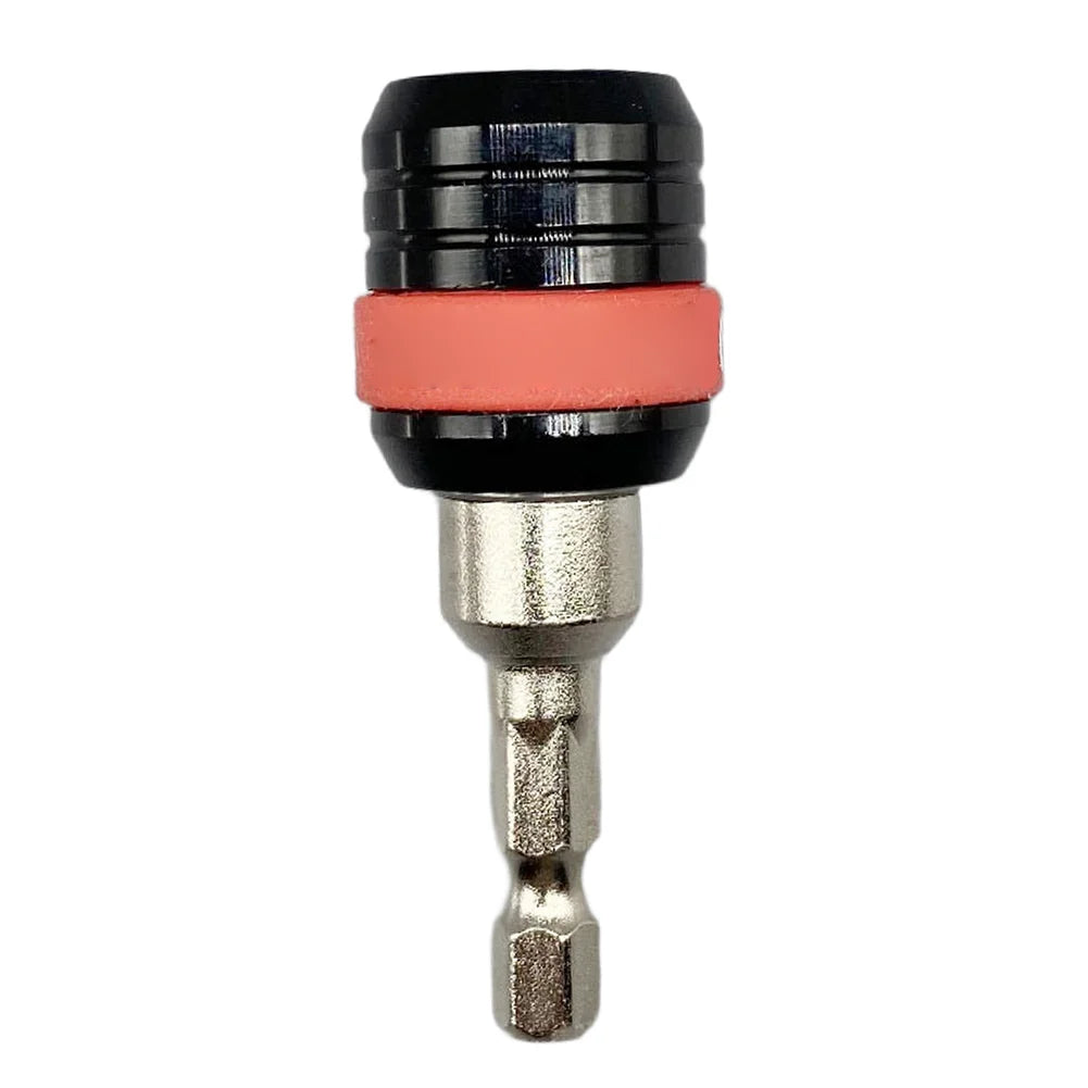 Bit Holder 60mm Hex Shank Quick Coupling 1/4 Electric Holder Drill Chuck Adapter Single-headed Screw Extractor Tool Qme