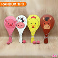 Wooden Paddle Ball String Hand-eye Coordination Elastic Technology Qme A4