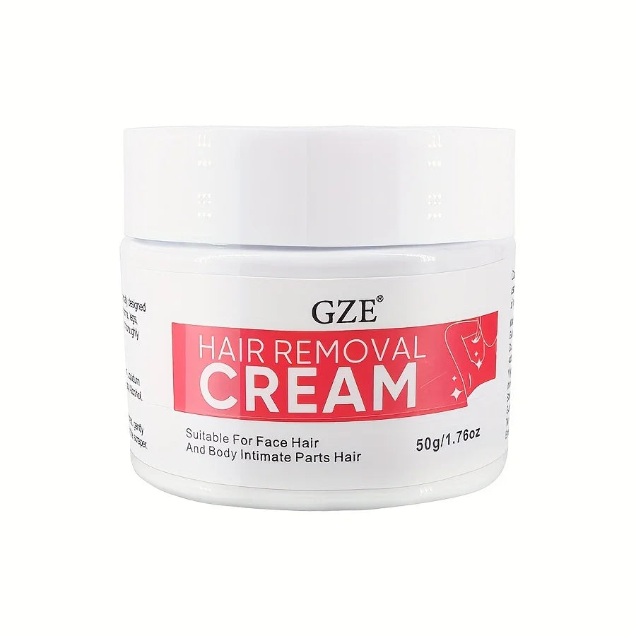 GZE Hair Remover for Women, Hair Removal Cream Sensitive, 1.76 Ounce, Intimate/Private Area depiladora Cream, Pubic, Bikini, Qme GZE201
