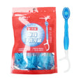 Mini Travel Toothbrushes Disposable Burst Bead Toothbrush Portable Qme 1 bag