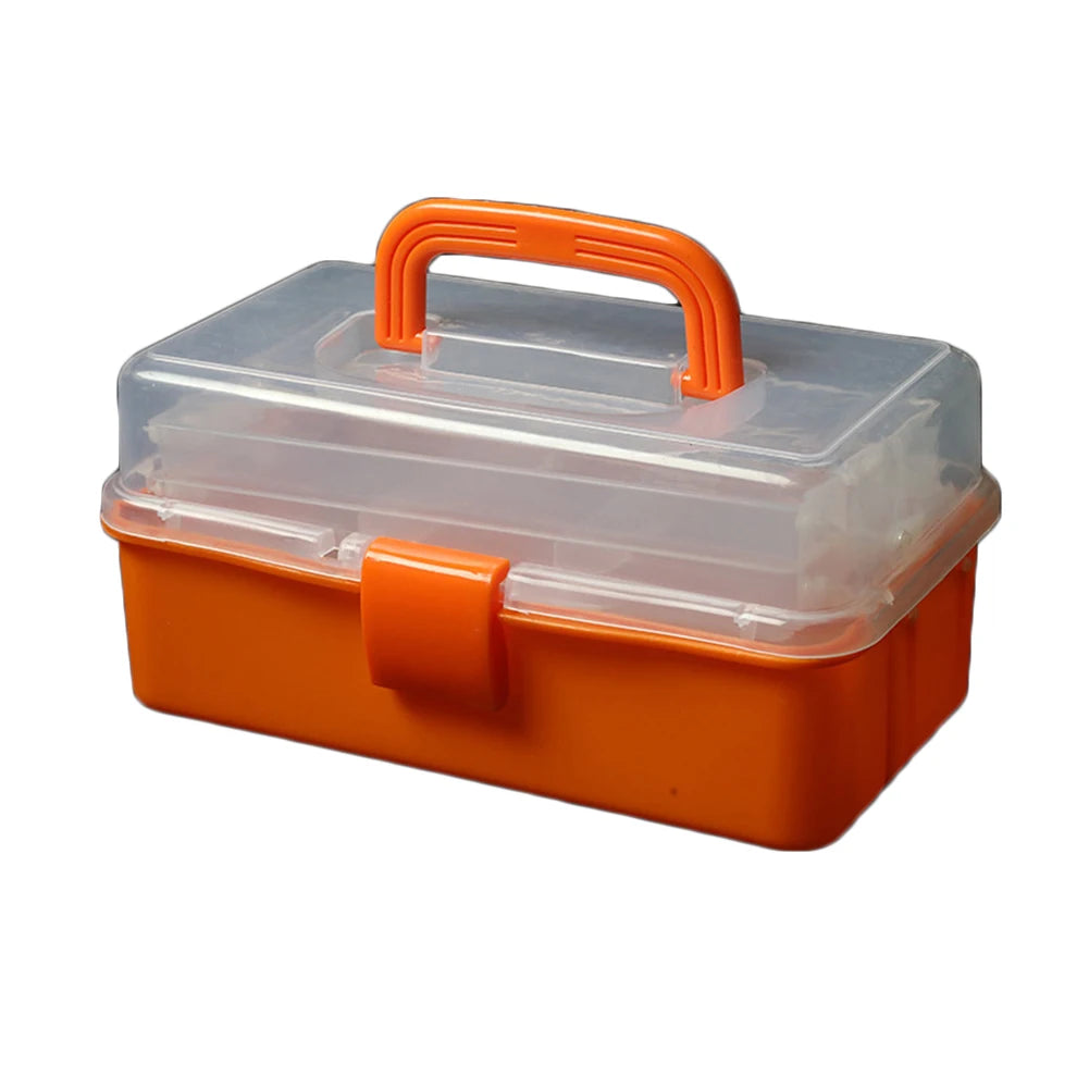 3 Layers Fishing Tackle Box Organizer Storage Box Cantilever Box Multifunctional Tool Storage And Organization Qme d