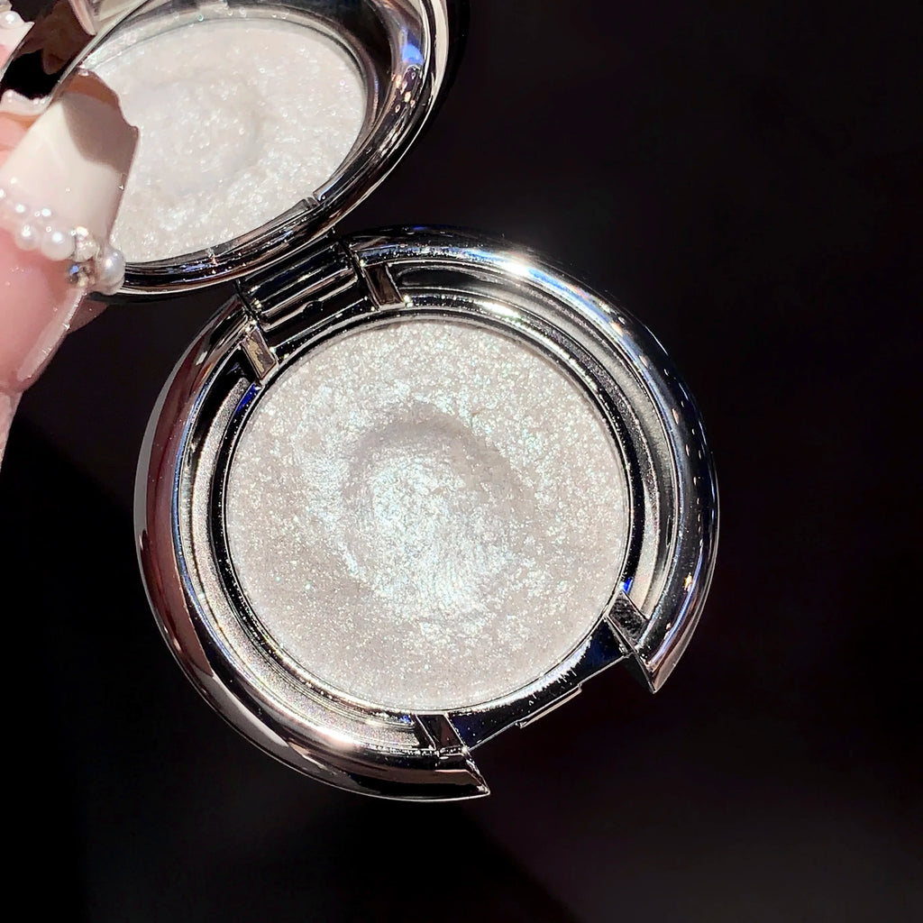 SHAQINUO Highlighter Cream Radiant Shimmer Powder Smooth Potato Mash Qme