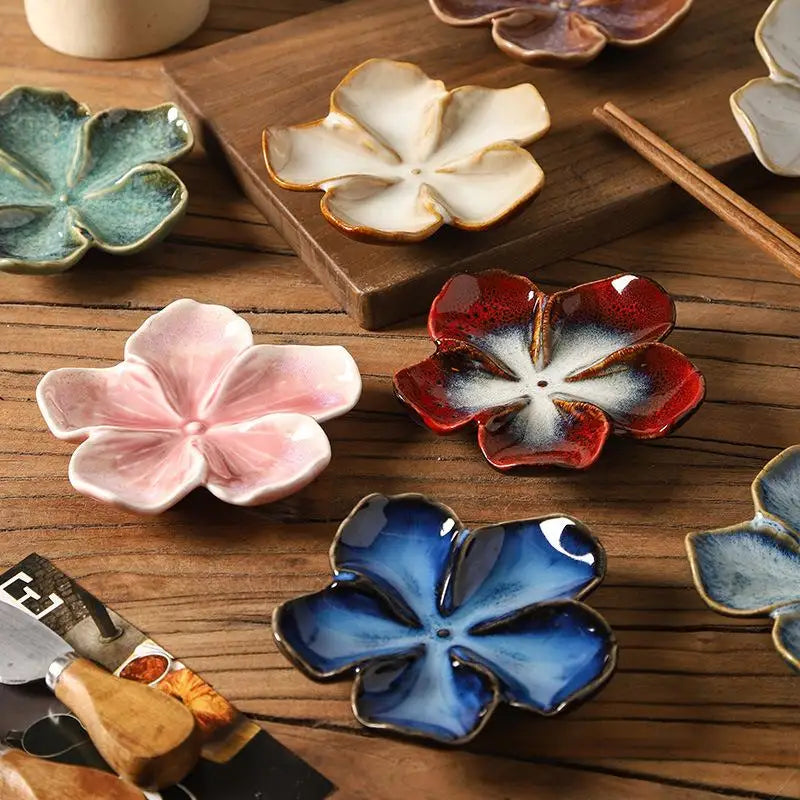 Multi-color Kiln Transformed Dish Dipping Sauce Small Giftvintage Qme
