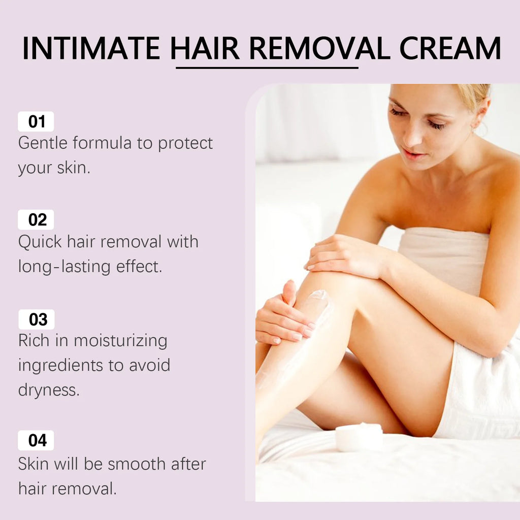 Woman Depilatory Cream Intimate Parts Hair Growth Inhibitor Anti Dry Prevent Black Spots After Shave Oil Body Hair Removal Cream Qme